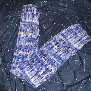 ❌DONATED❌—Blue Watercolor Leggings